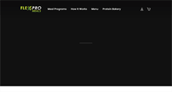 Desktop Screenshot of flexpromeals.com