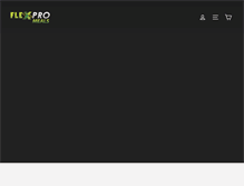 Tablet Screenshot of flexpromeals.com